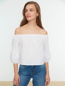 Блуза Trendyol модель TWOSS22BZ0164/Ekru Фото