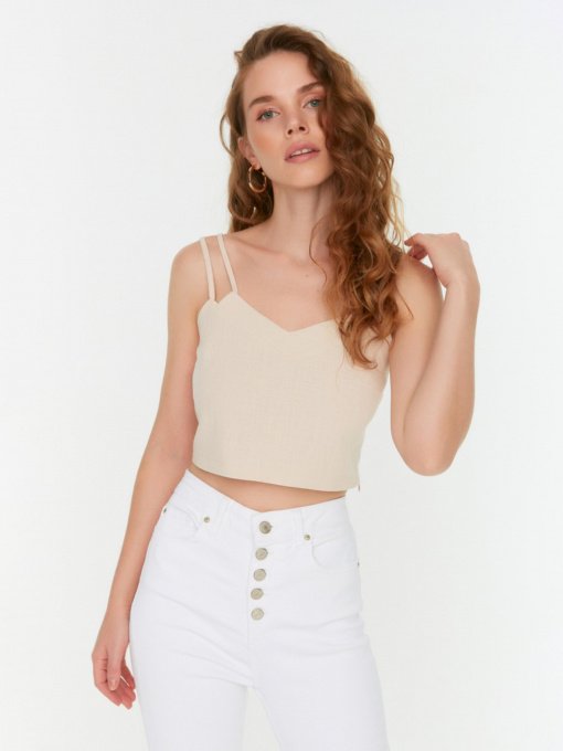 Топ Trendyol модель TWOSS22BZ0332/Tas Топ Trendyol модель TWOSS22BZ0332/Tas Фото