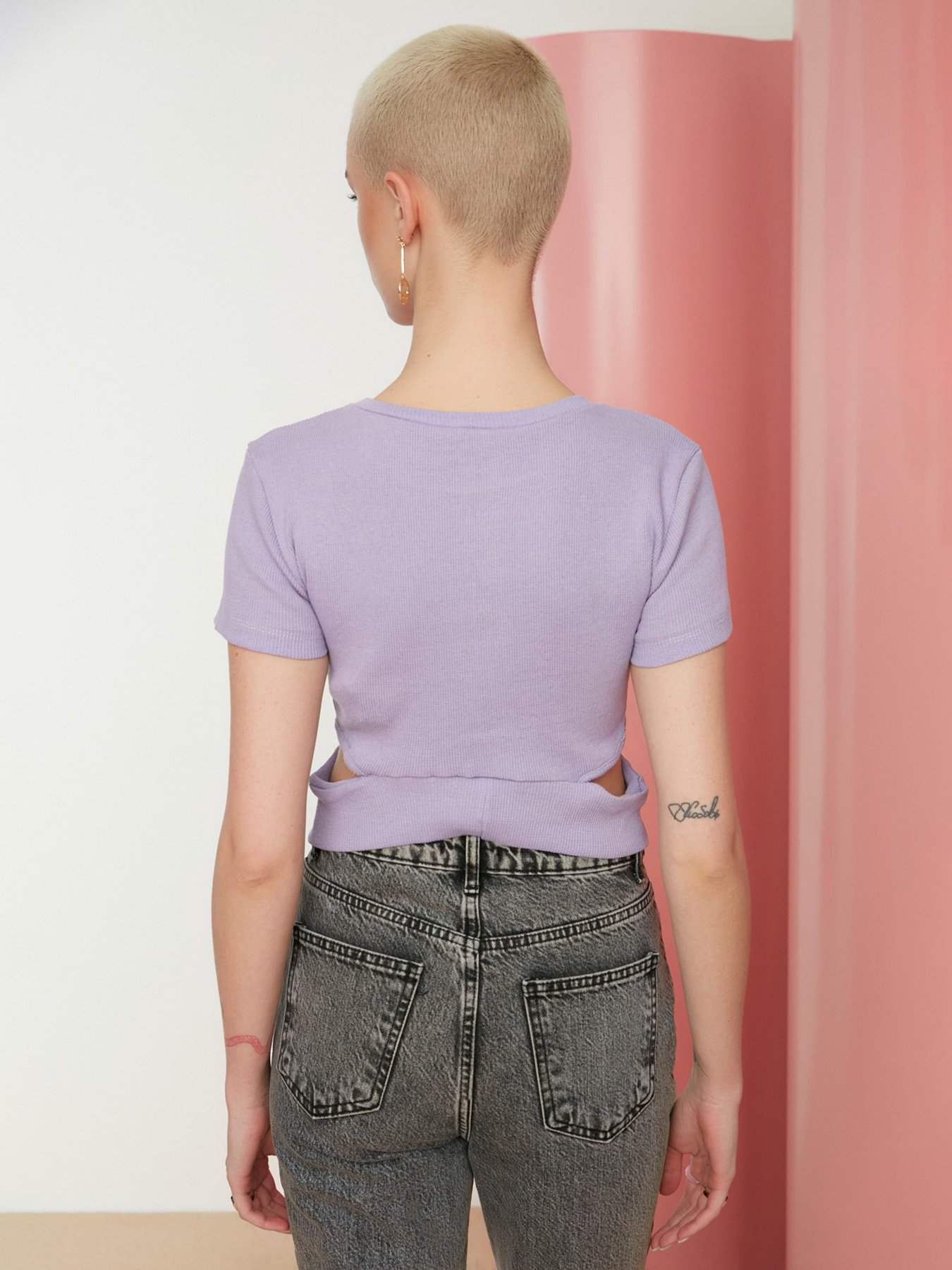 Топ Trendyol модель TWOSS22BZ0356/Lila Фото