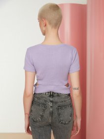 Топ Trendyol модель TWOSS22BZ0356/Lila Фото