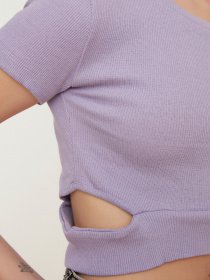 Топ Trendyol модель TWOSS22BZ0356/Lila Фото