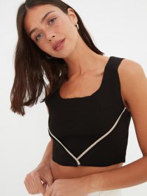 Топ Trendyol модель TWOSS22BZ0558/Siyah Фото