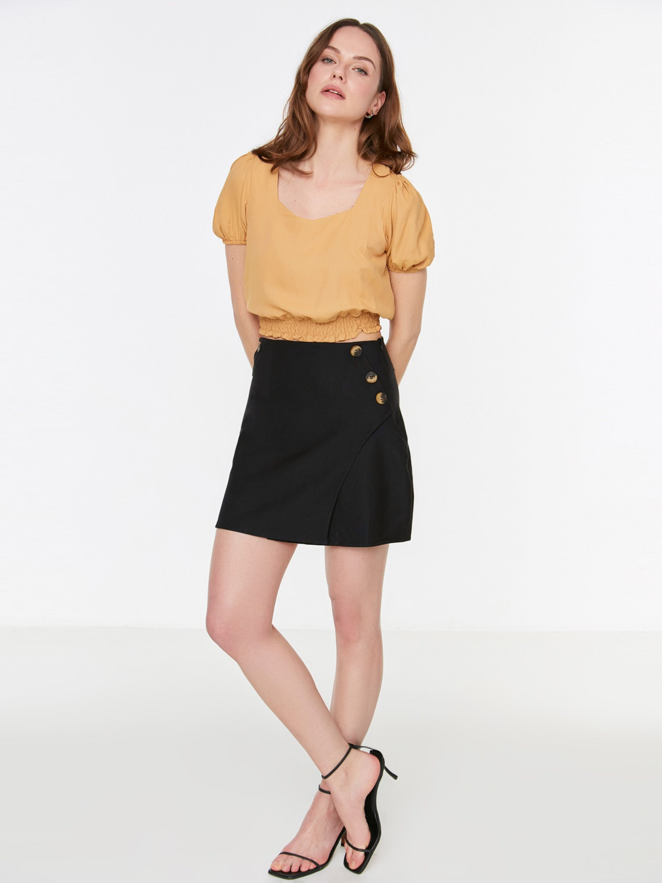 Блуза Trendyol модель TWOSS22BZ0602/Bej Фото