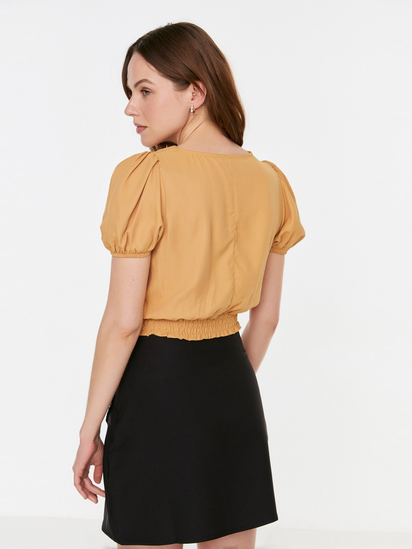 Блуза Trendyol модель TWOSS22BZ0602/Bej Фото