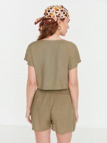 Блуза Trendyol модель TWOSS22BZ0669/Haki Фото