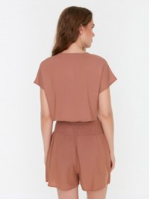 Блуза Trendyol модель TWOSS22BZ0669/Kahverengi Фото