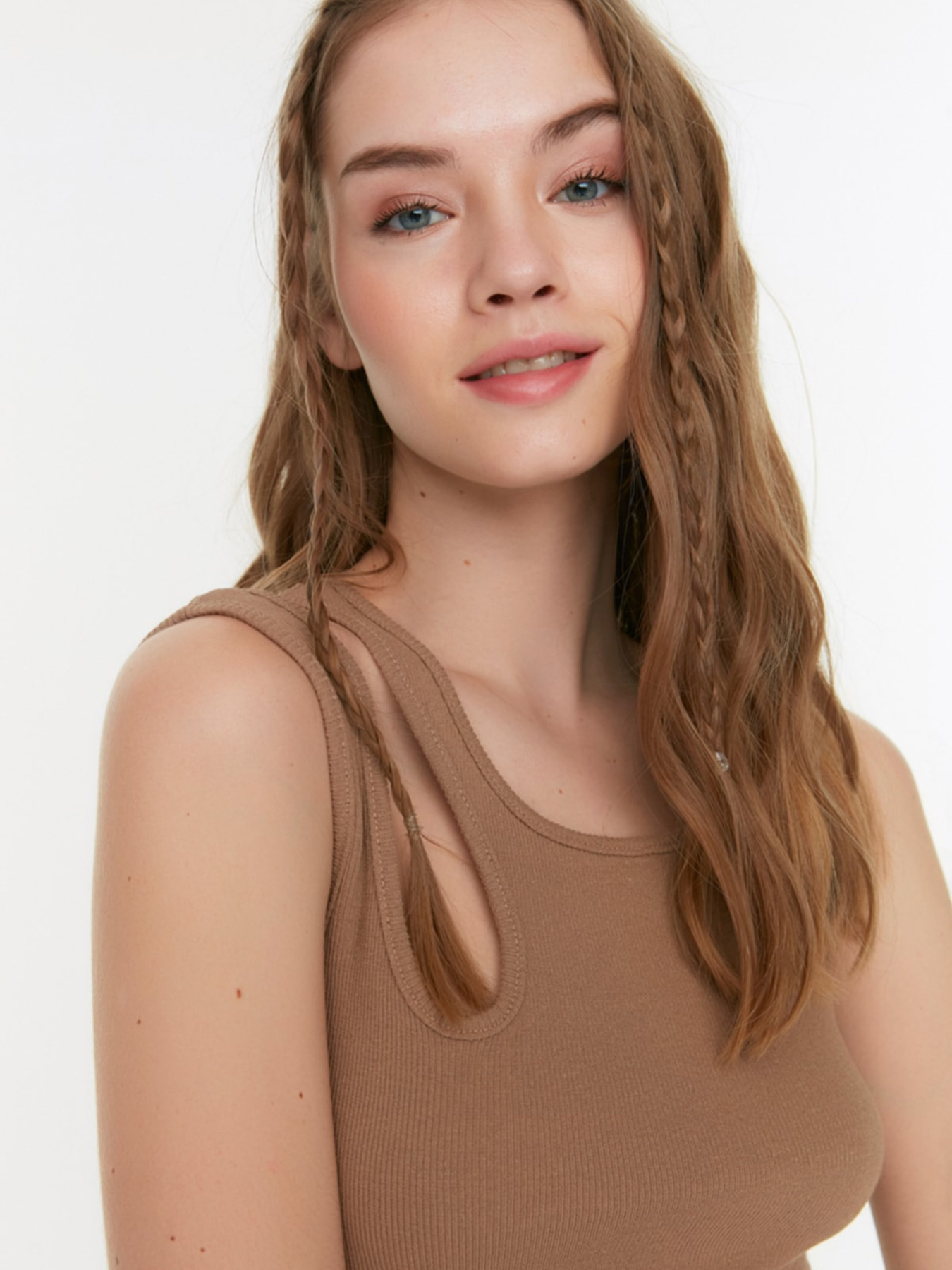 Майка Trendyol модель TWOSS22BZ0680/Vizon Фото