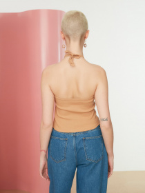 Топ Trendyol модель TWOSS22BZ0730/Bej Фото