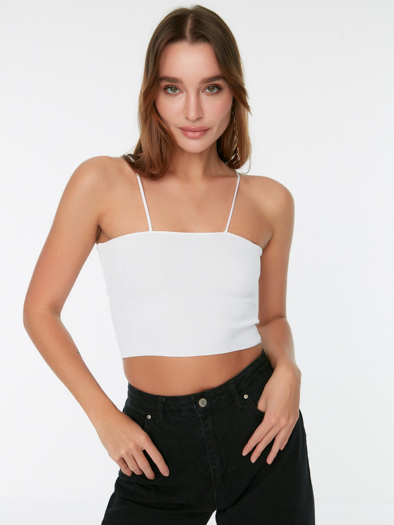 Топ Trendyol модель TWOSS22BZ0761/Ekru Фото