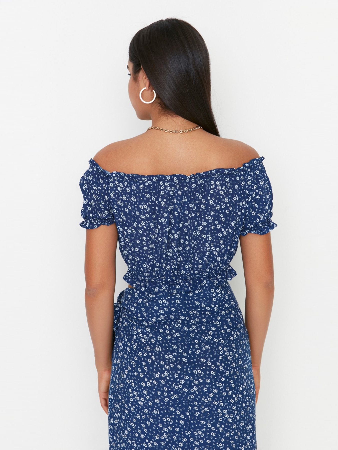 Блуза Trendyol модель TWOSS22BZ0811/Mavi Фото