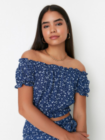 Блуза Trendyol модель TWOSS22BZ0811/Mavi Фото