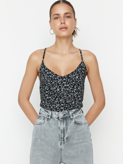 Майка Trendyol модель TWOSS22BZ0828/Siyah Фото