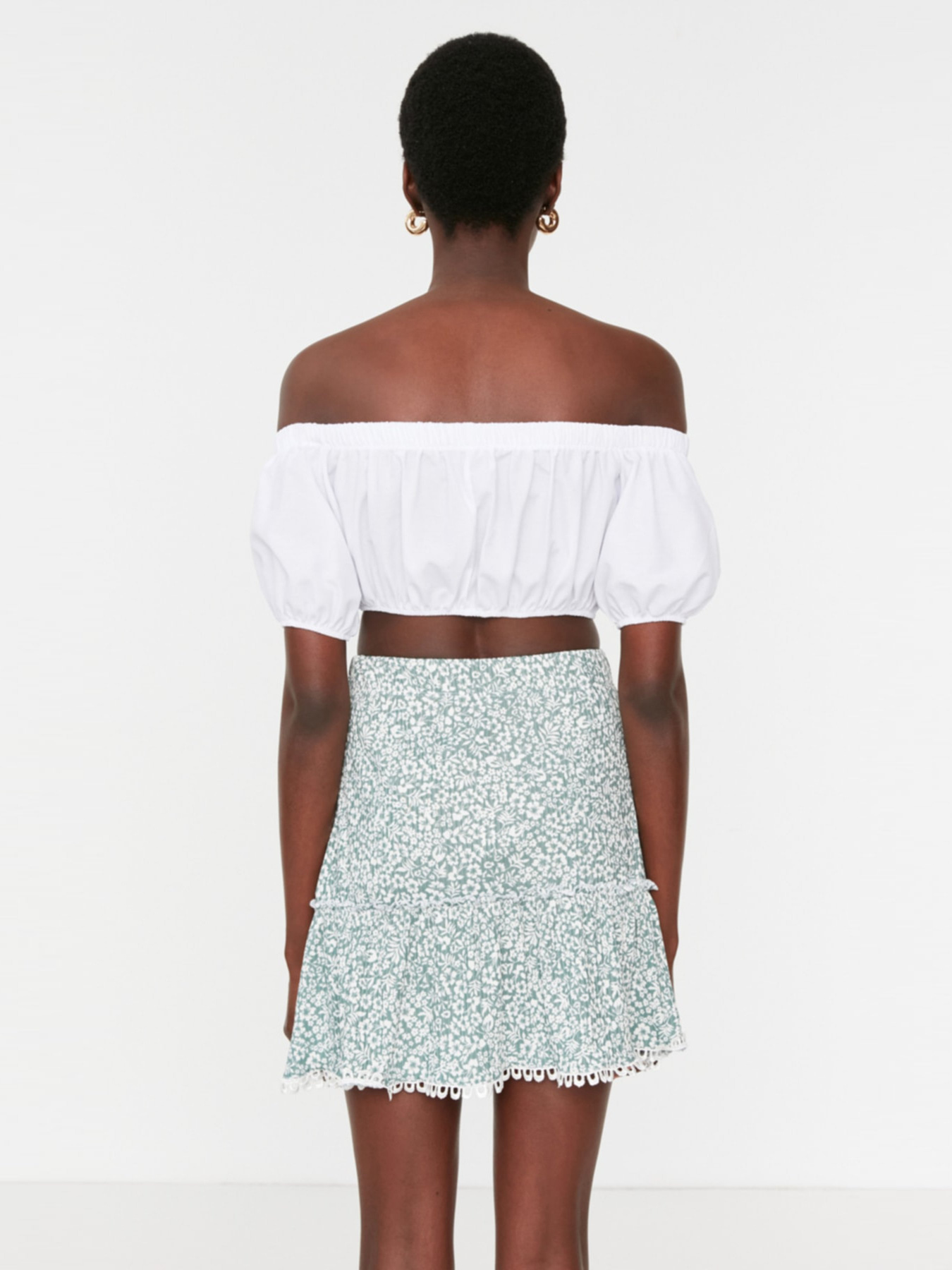 Блуза Trendyol модель TWOSS22BZ0881/Ekru Фото