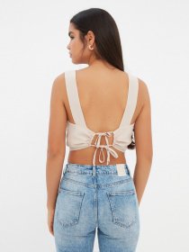 Топ Trendyol модель TWOSS22BZ0887/Vizon Фото