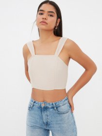 Топ Trendyol модель TWOSS22BZ0887/Vizon Фото