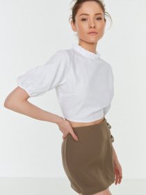 Блуза Trendyol модель TWOSS22BZ0910/Ekru Фото