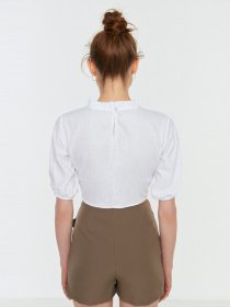 Блуза Trendyol модель TWOSS22BZ0910/Ekru Фото