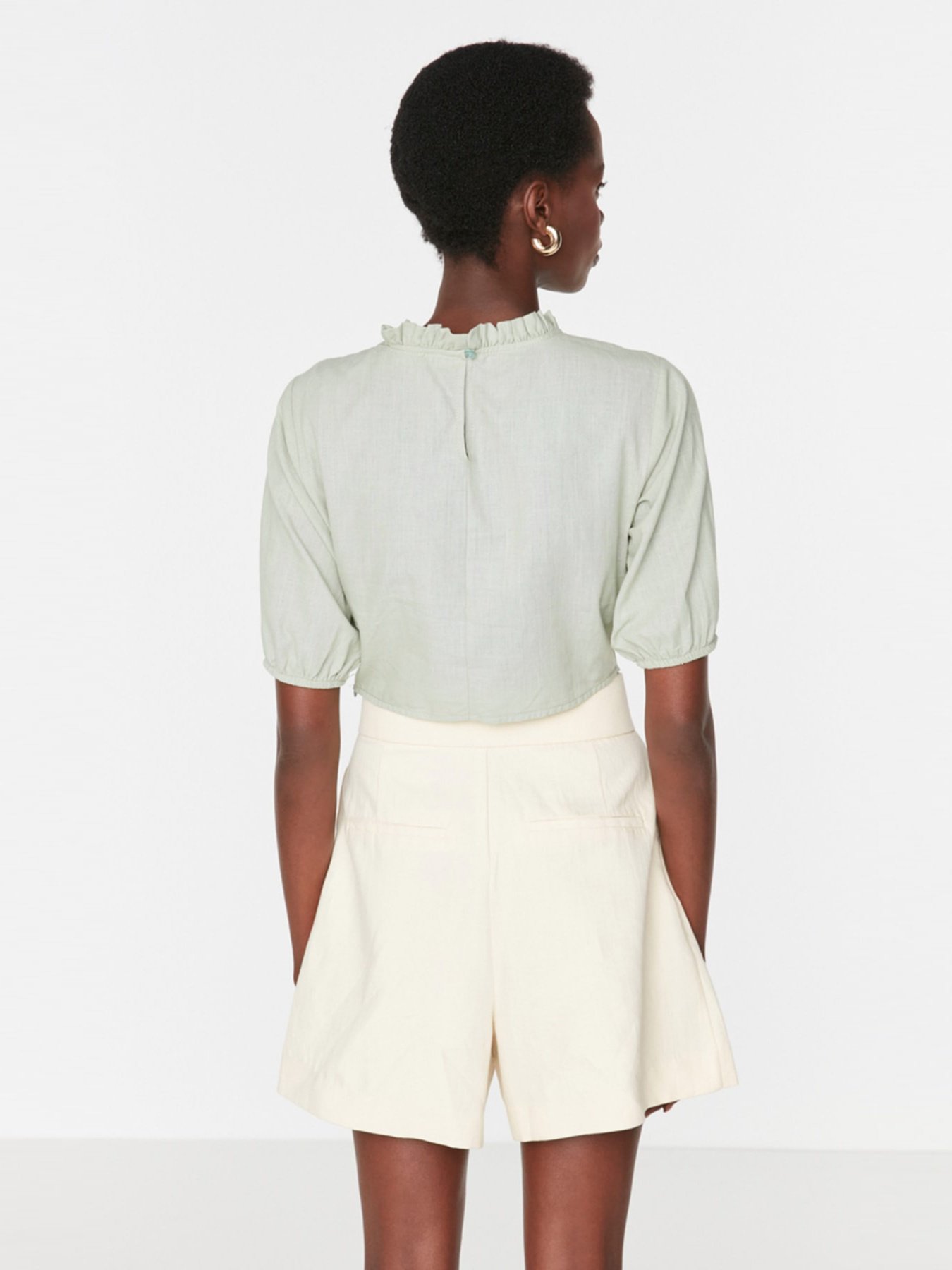 Блуза Trendyol модель TWOSS22BZ0910/Mint Фото