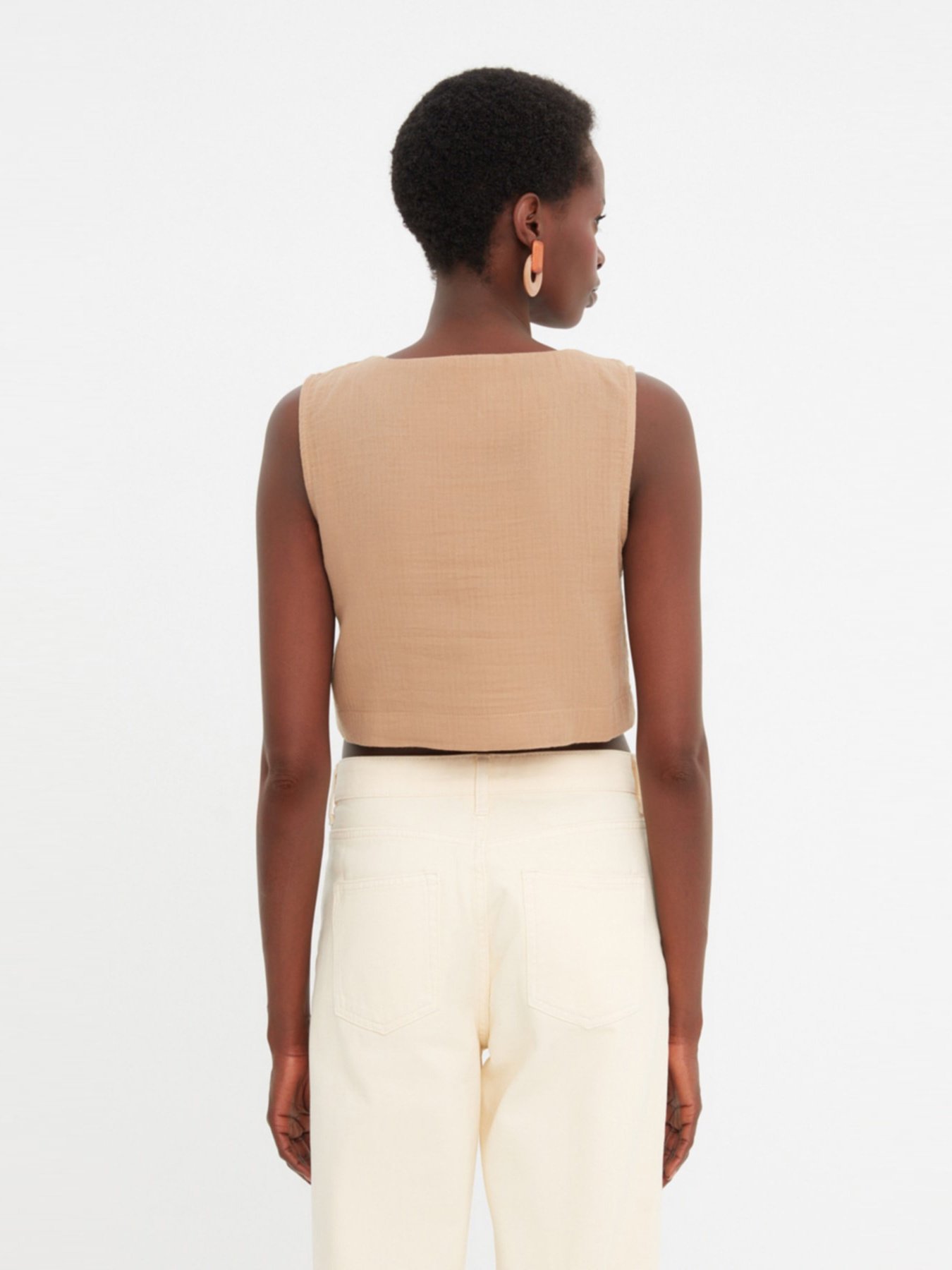 Топ Trendyol модель TWOSS22BZ0932/Camel Фото