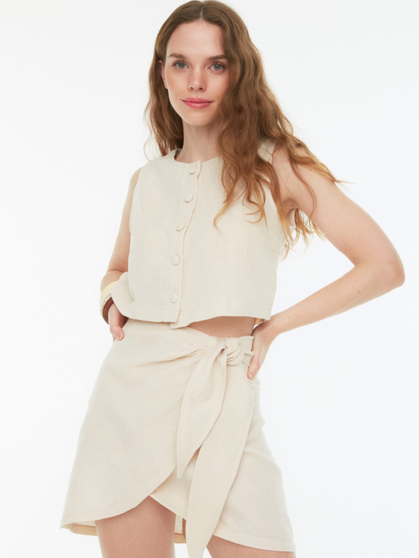 Топ Trendyol модель TWOSS22BZ0932/Tas Фото