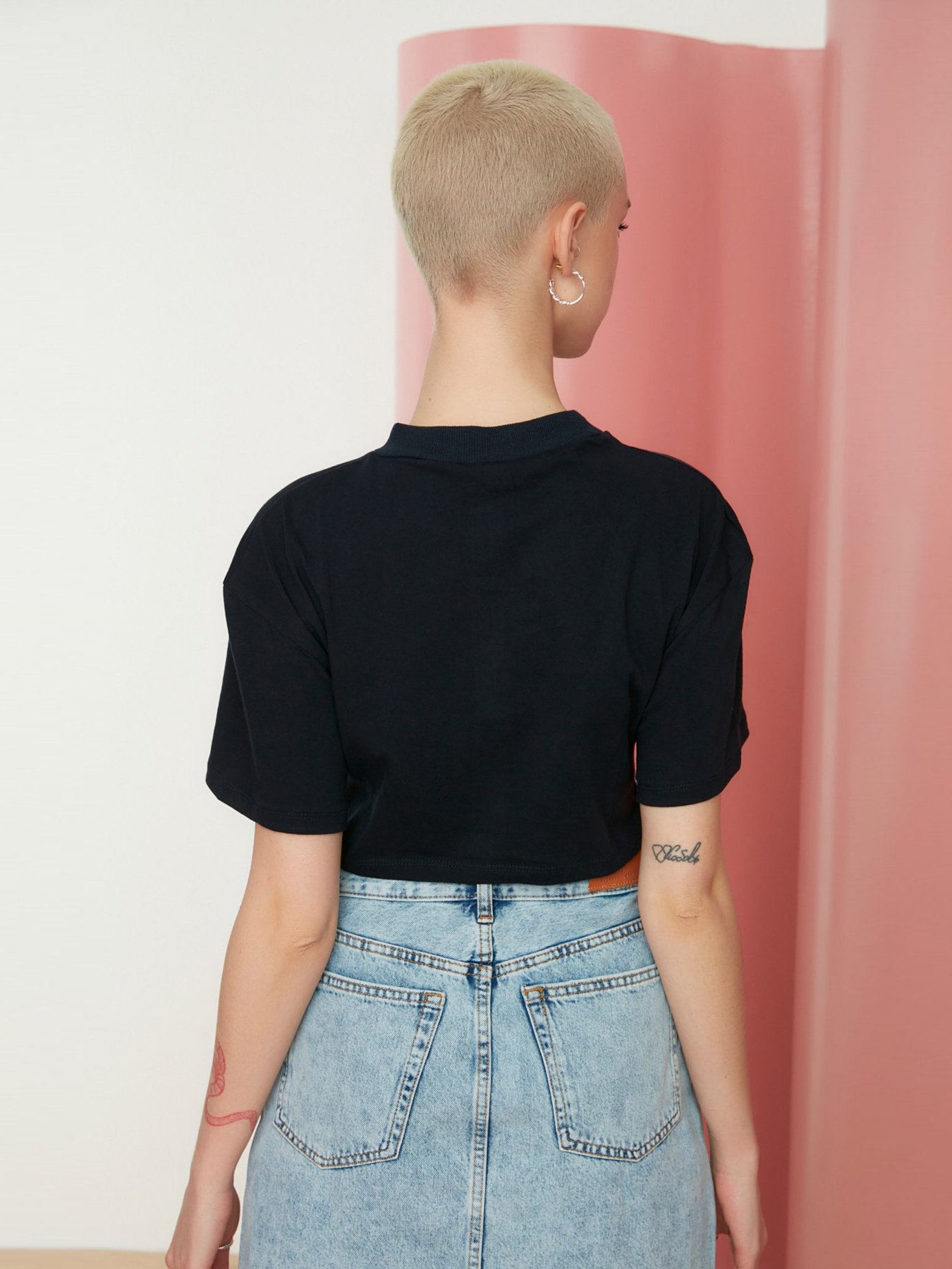 Топ Trendyol модель TWOSS22BZ0953/Lacivert Фото