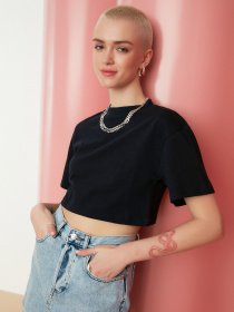 Топ Trendyol модель TWOSS22BZ0953/Lacivert Фото