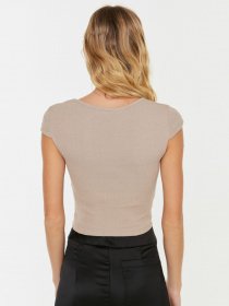 Топ Trendyol модель TWOSS22BZ1199/Vizon Фото