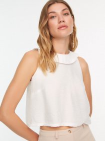 Майка Trendyol модель TWOSS22BZ1292/Ekru Фото