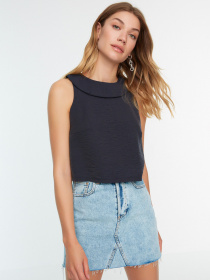 Майка Trendyol модель TWOSS22BZ1292/Lacivert Майка Trendyol модель TWOSS22BZ1292/Lacivert Фото