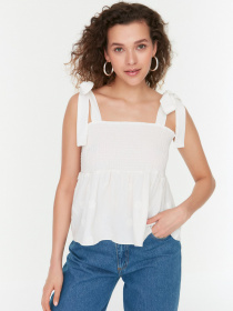 Майка Trendyol модель TWOSS22BZ1436/Ekru Фото