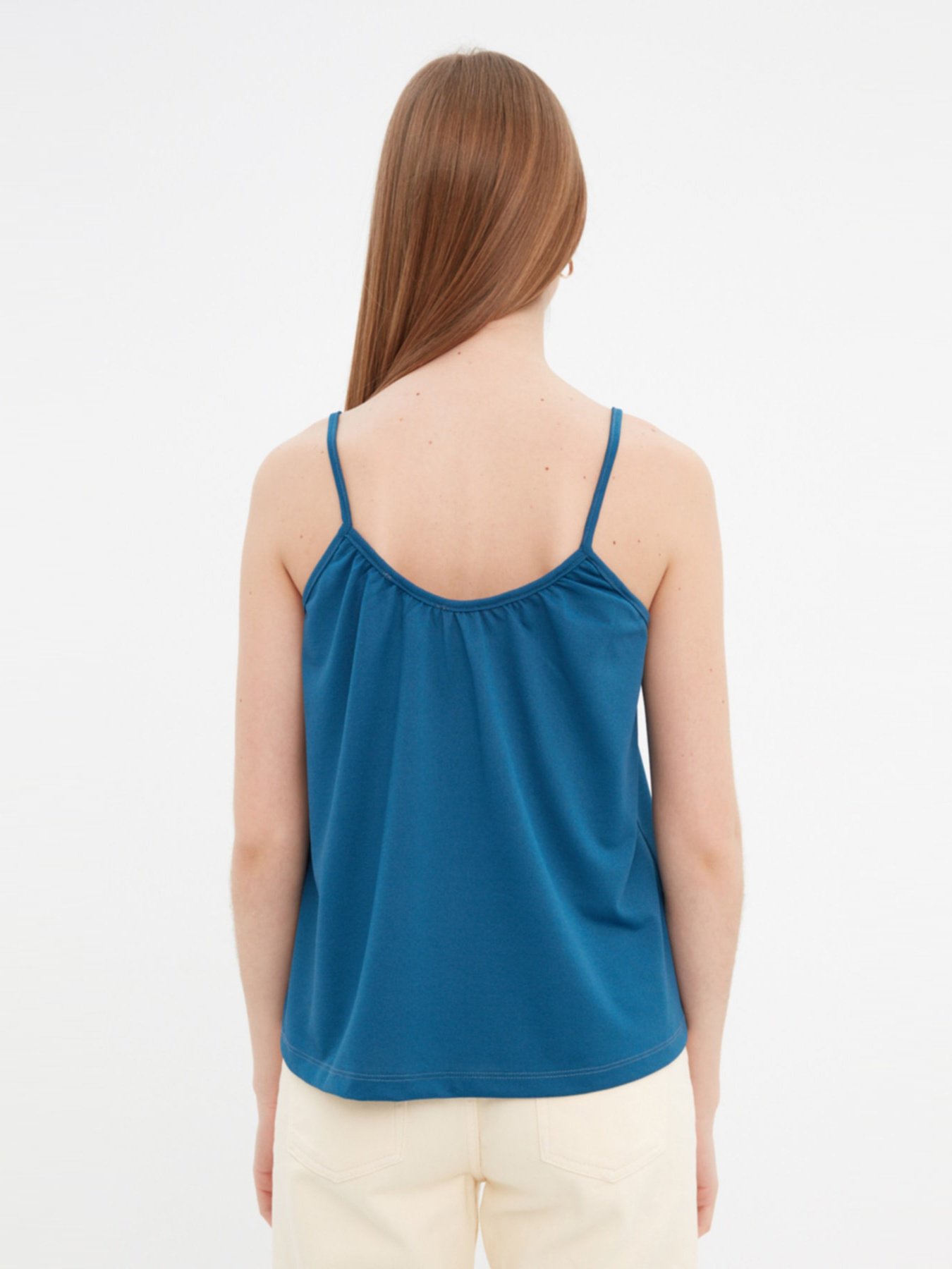 Майка Trendyol модель TWOSS22BZ1442/Indigo Фото