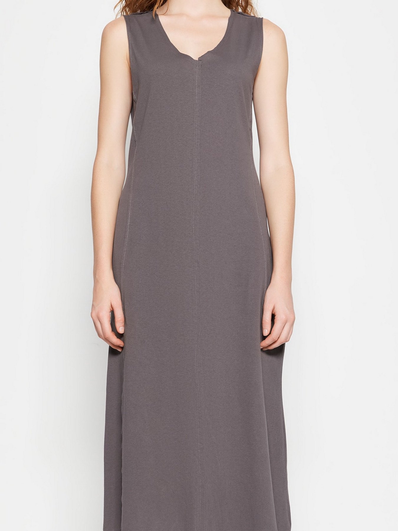 Платье миди Trendyol модель TWOSS22EL00528/Fume Фото