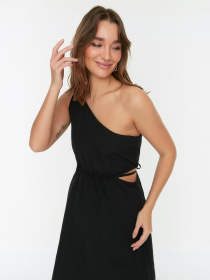 Сукня міді Trendyol модель TWOSS22EL2322/Siyah Фото