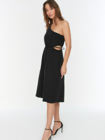 Сукня міді Trendyol модель TWOSS22EL2322/Siyah Фото