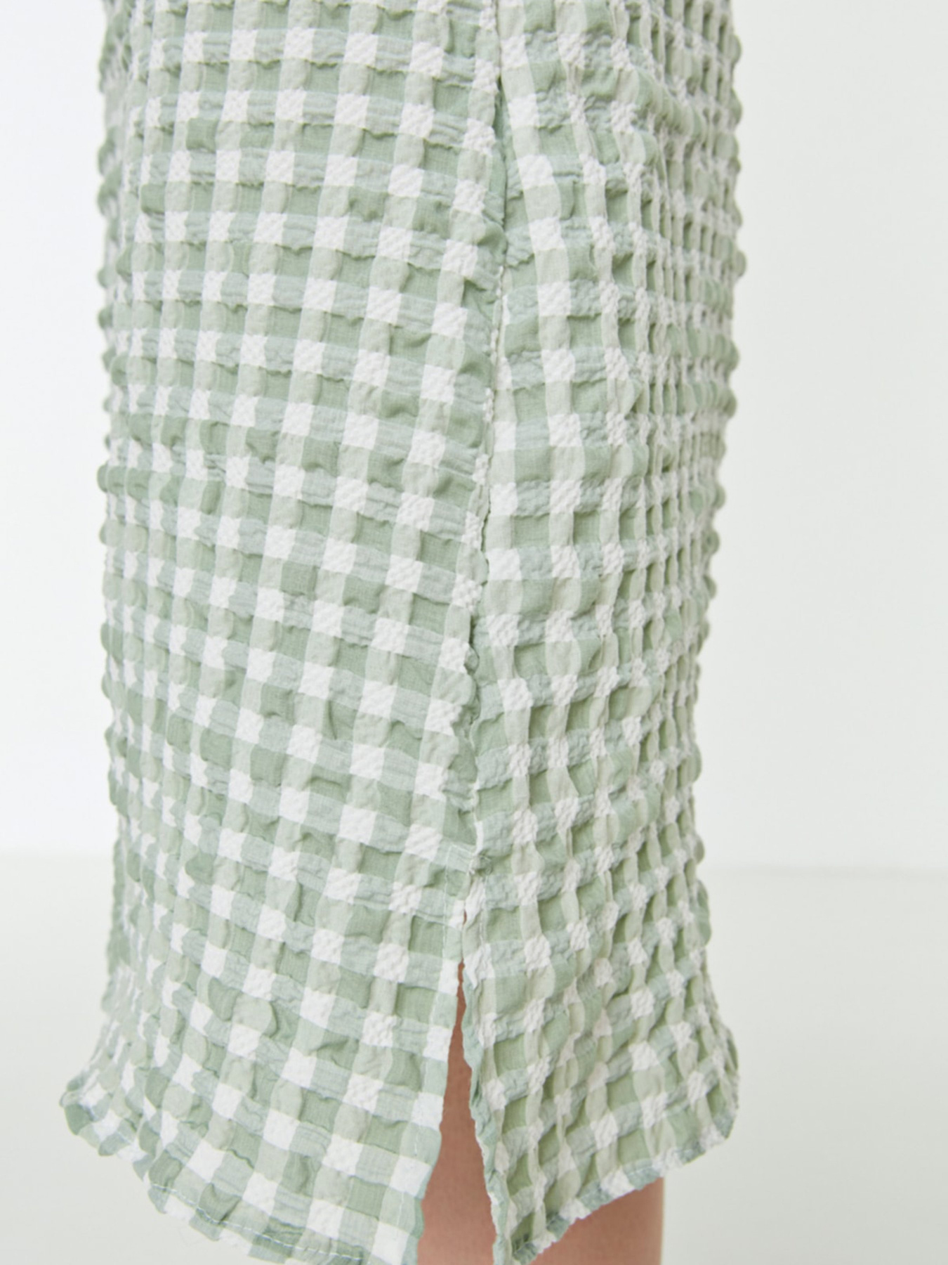 Спідниця міді Trendyol модель TWOSS22ET0213/Haki Фото