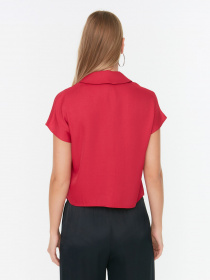 Блуза Trendyol модель TWOSS22GO00091/Bordo Фото