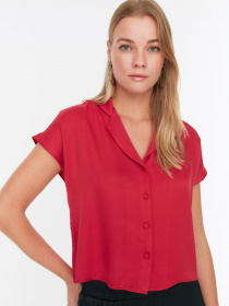 Блуза Trendyol модель TWOSS22GO00091/Bordo Фото