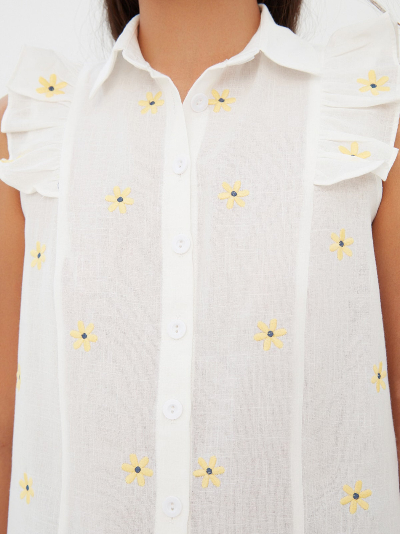 Блуза Trendyol модель TWOSS22GO0240/Ekru Фото