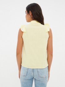 Блуза Trendyol модель TWOSS22GO0240/Sari Фото