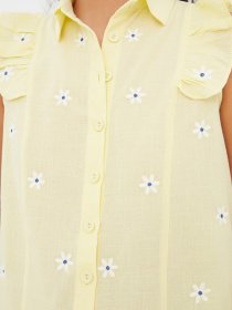 Блуза Trendyol модель TWOSS22GO0240/Sari Блуза Trendyol модель TWOSS22GO0240/Sari Фото