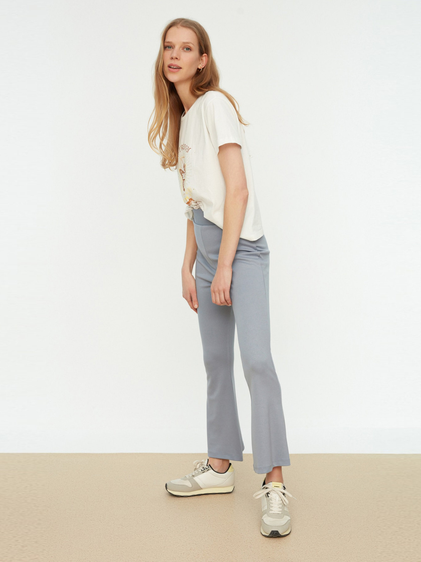 Штани повсякденні Trendyol модель TWOSS22PL0155/Gri Фото