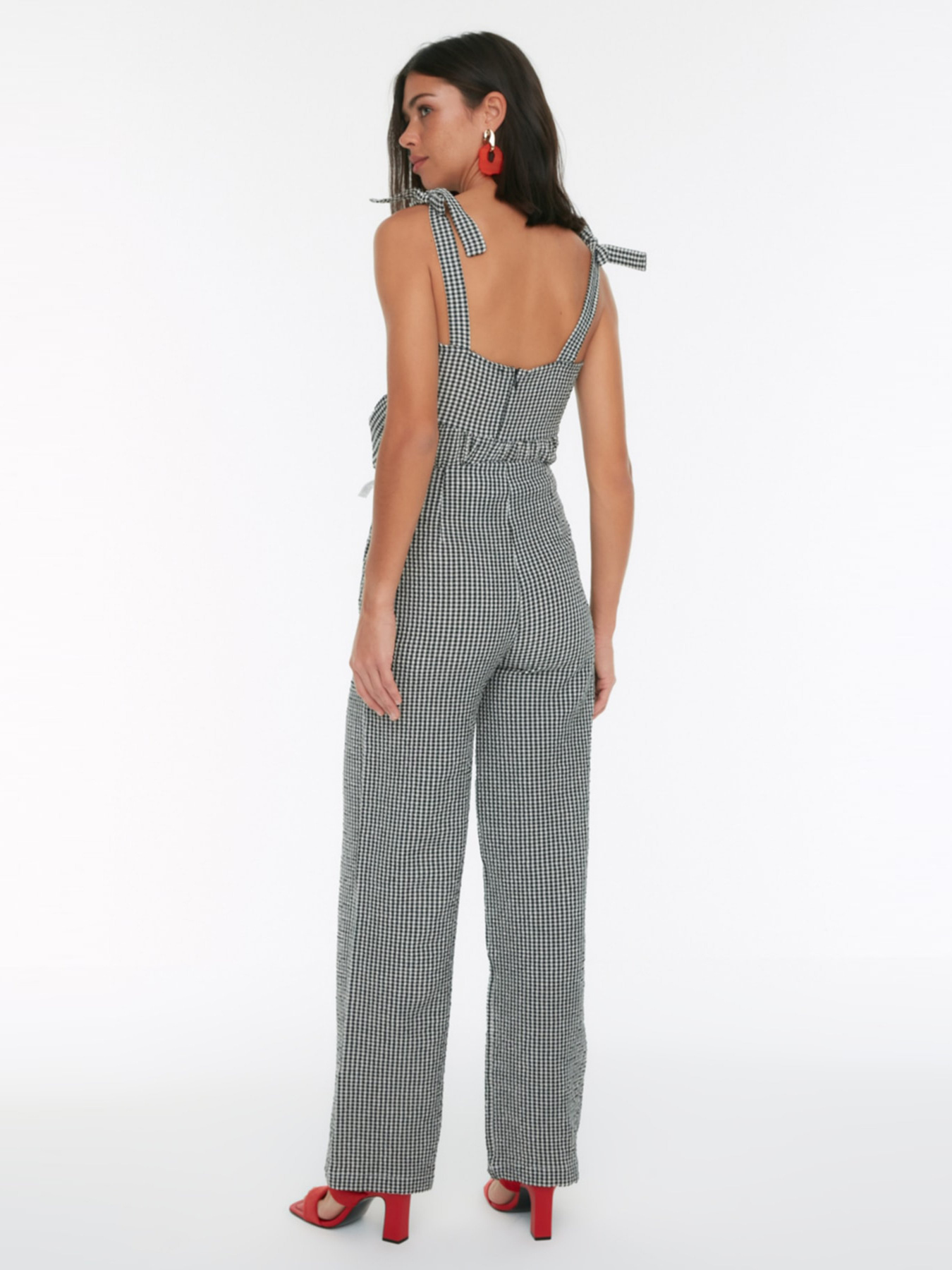 Штани палаццо Trendyol модель TWOSS22PL0254/Siyah Фото