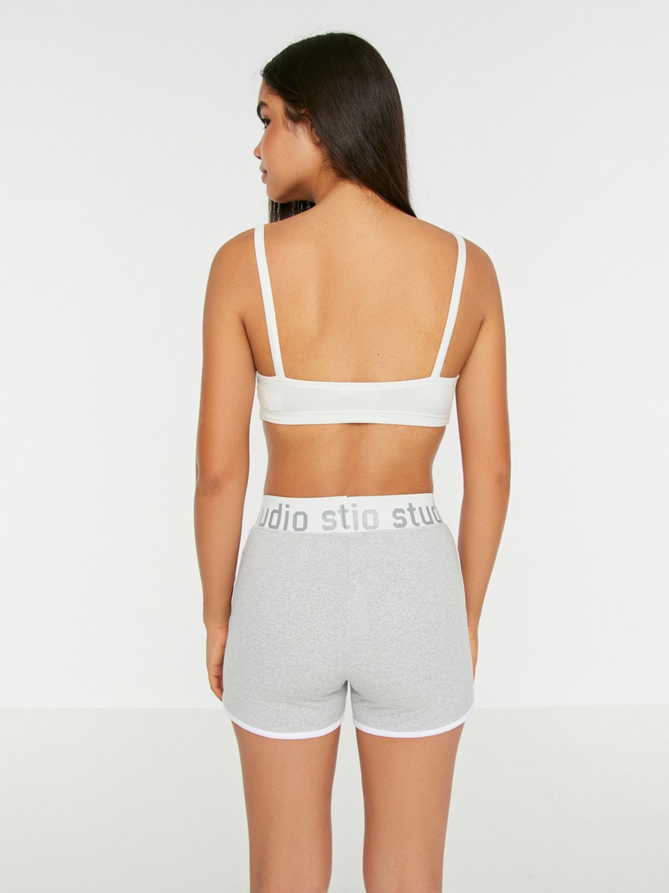 Шорти Trendyol модель TWOSS22SR00012/Gri Фото