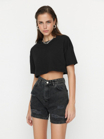 Шорти Trendyol модель TWOSS22SR00144/Gri Фото