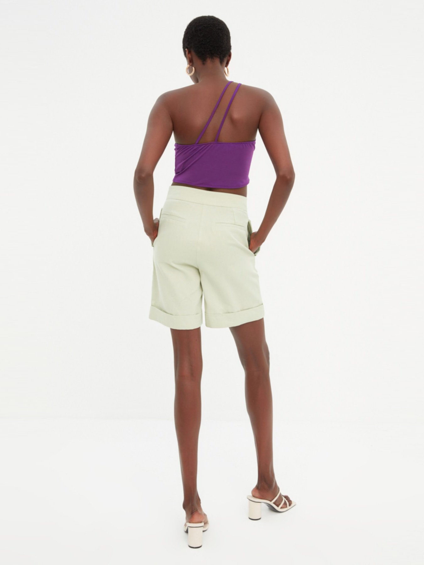 Шорти Trendyol модель TWOSS22SR0065/Mint Фото