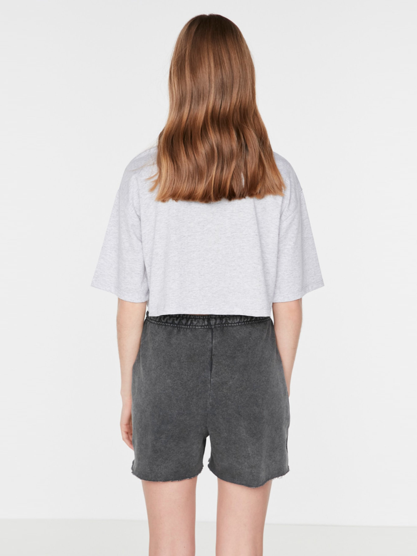 Шорты Trendyol модель TWOSS22SR0214/Antrasit Фото