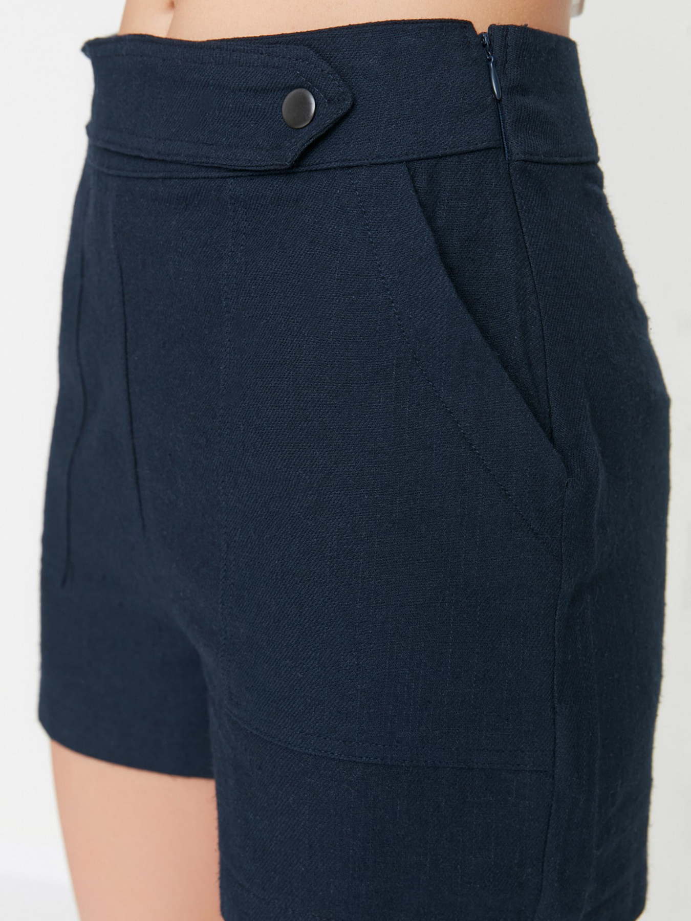 Шорты Trendyol модель TWOSS22SR0222/Lacivert Фото