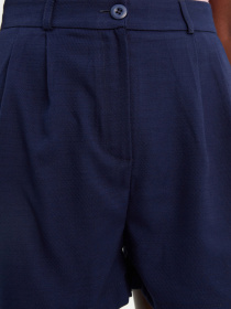 Повсякденні шорти Trendyol модель TWOSS22SR0276/Lacivert Повсякденні шорти Trendyol модель TWOSS22SR0276/Lacivert Фото