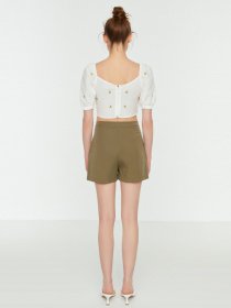Шорты Trendyol модель TWOSS22SR0340/Haki Фото