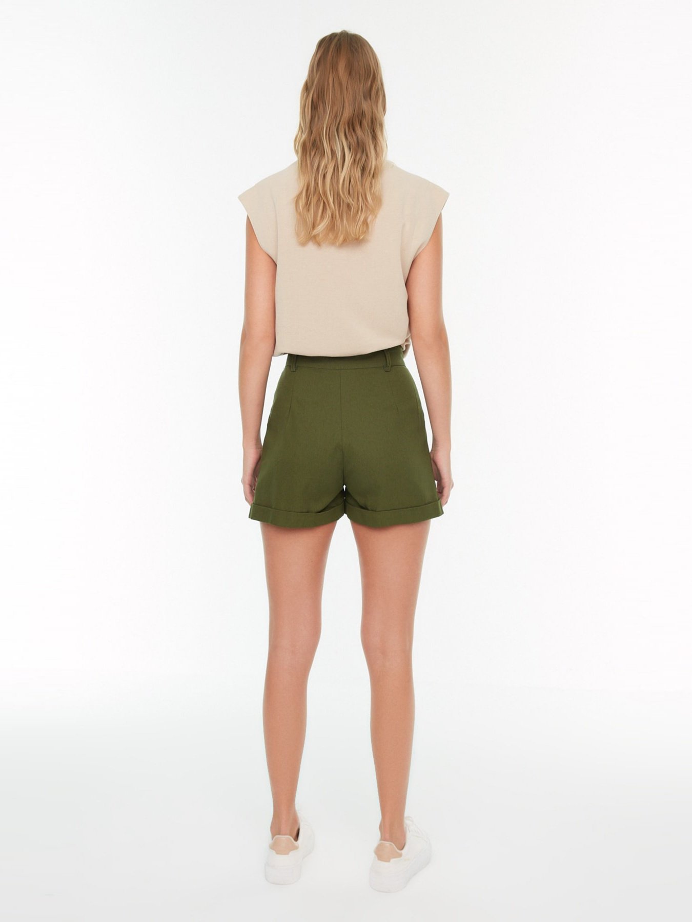 Шорти Trendyol модель TWOSS22SR0418/Haki Фото